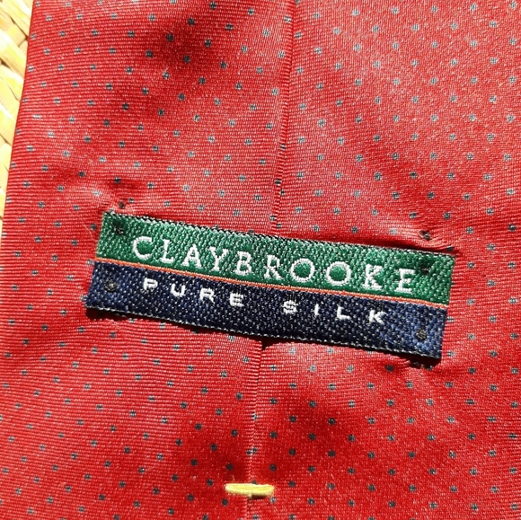 Claybrooke silk tie for men - Picture 3 of 4